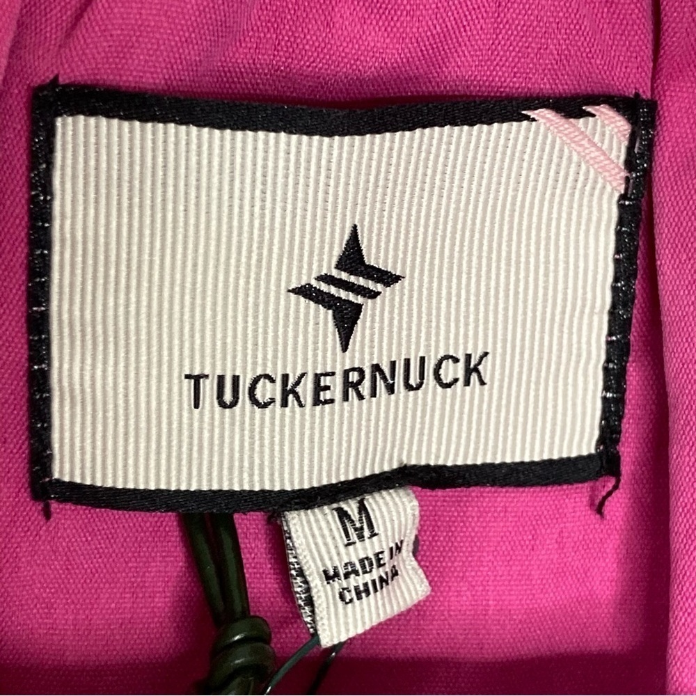 NEW Tuckernuck Zigzag Knit Stripe Crawford Dress Women’s M Pink Feminine Casual - Picture 7 of 12